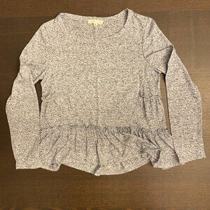 Girls Copper Key Long Sleeve Blouse - Size Medium